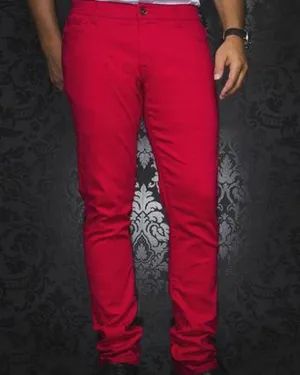 Au Noir Johnny-C Pants Red