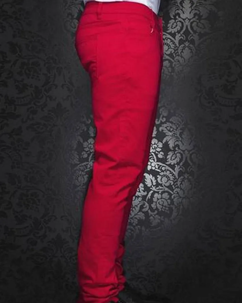 Au Noir Johnny-C Pants Red