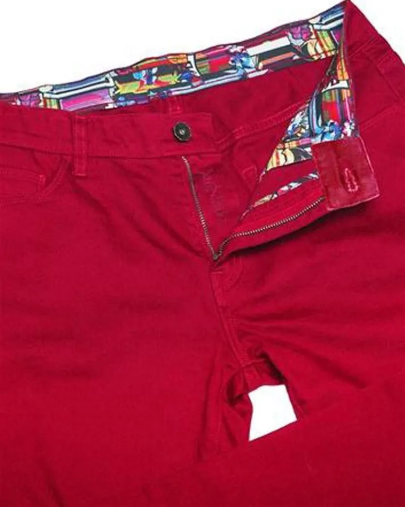 Au Noir Johnny-C Pants Red