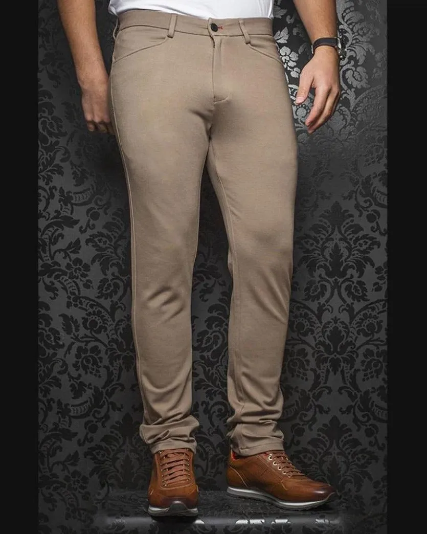 Au Noir Magnum Dress Pants Beige