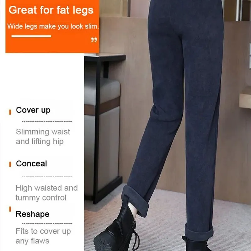 Black Friday Promotion 49%OFFWomen's High-waist Warm Fleece-lined Pants