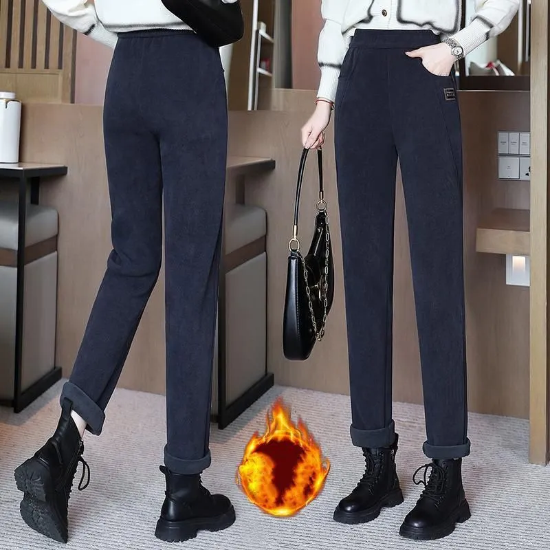 Black Friday Promotion 49%OFFWomen's High-waist Warm Fleece-lined Pants