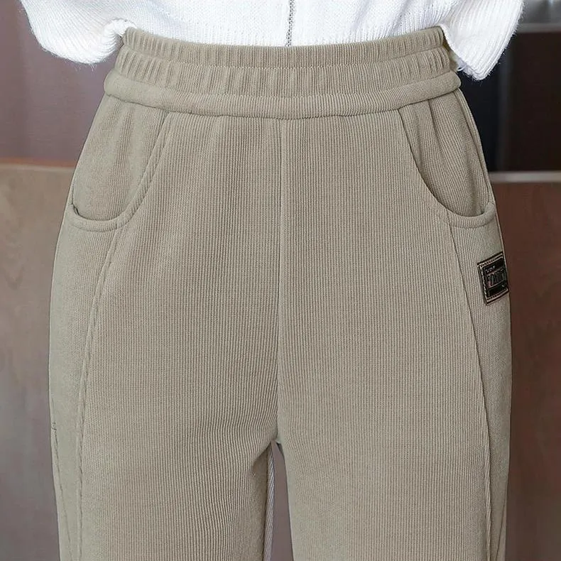Black Friday Promotion 49%OFFWomen's High-waist Warm Fleece-lined Pants