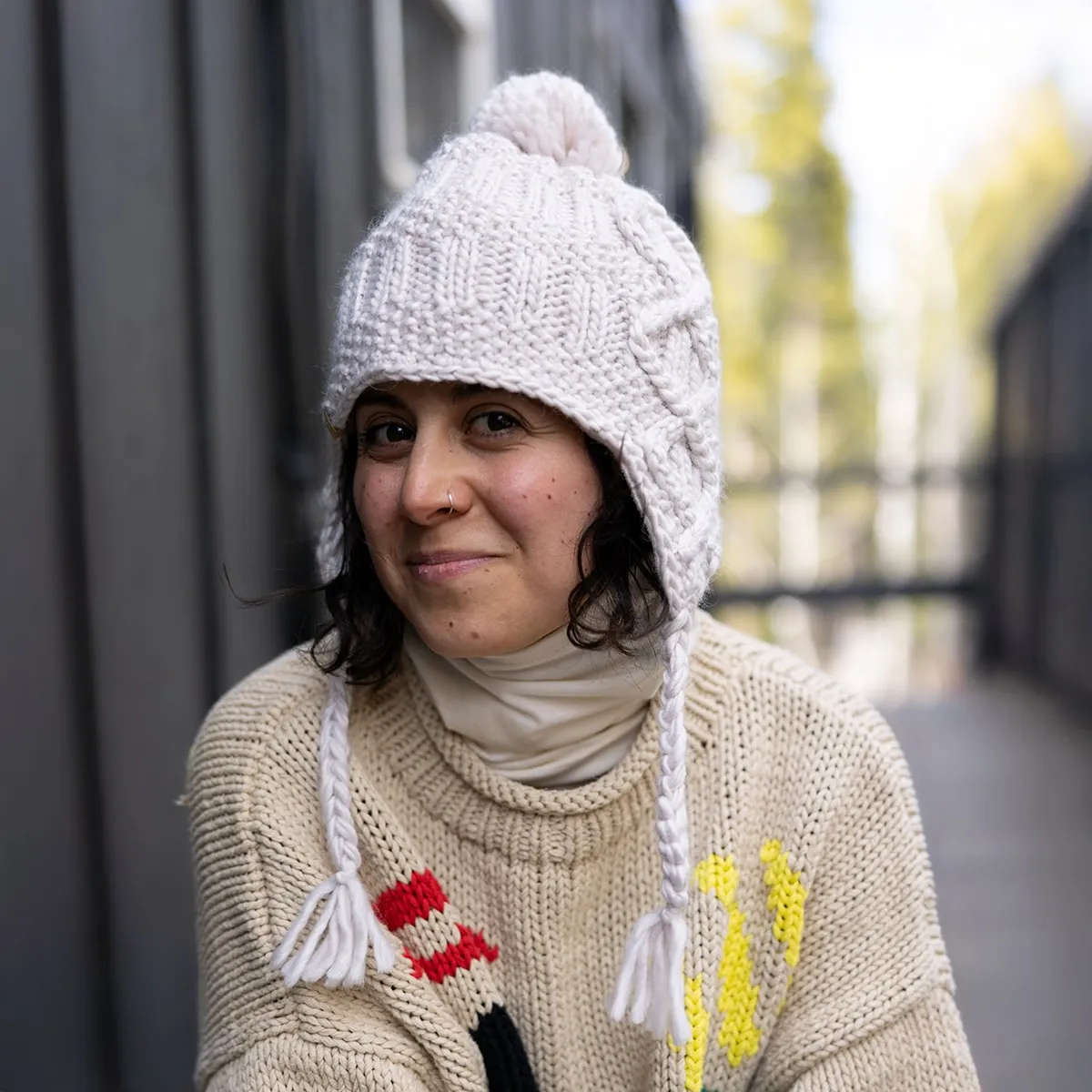 Gianna Pom Earflap