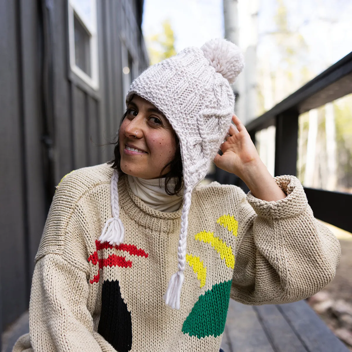 Gianna Pom Earflap