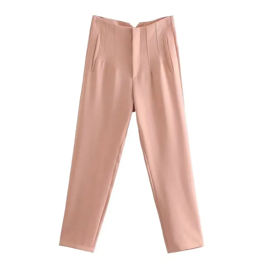 Lennox High-Waist Trousers