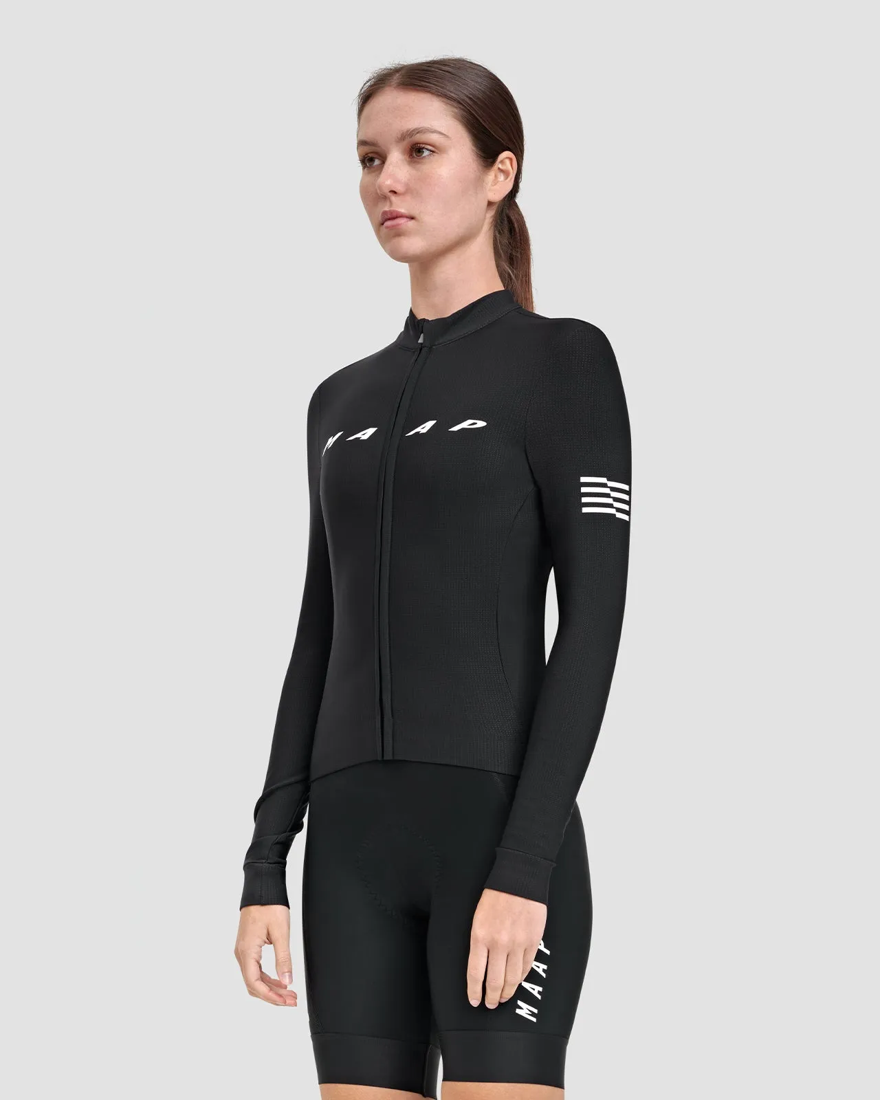 MAAP Evade Women's Thermal Longsleeve Jersey 2.0 Black