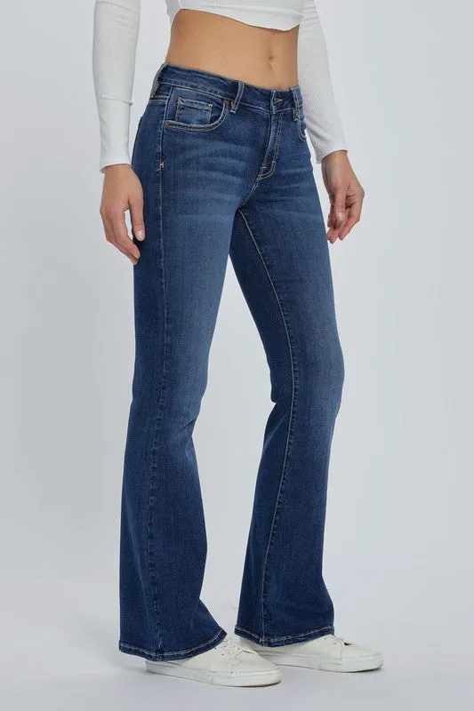 Mid Rise Happi Flare Jean