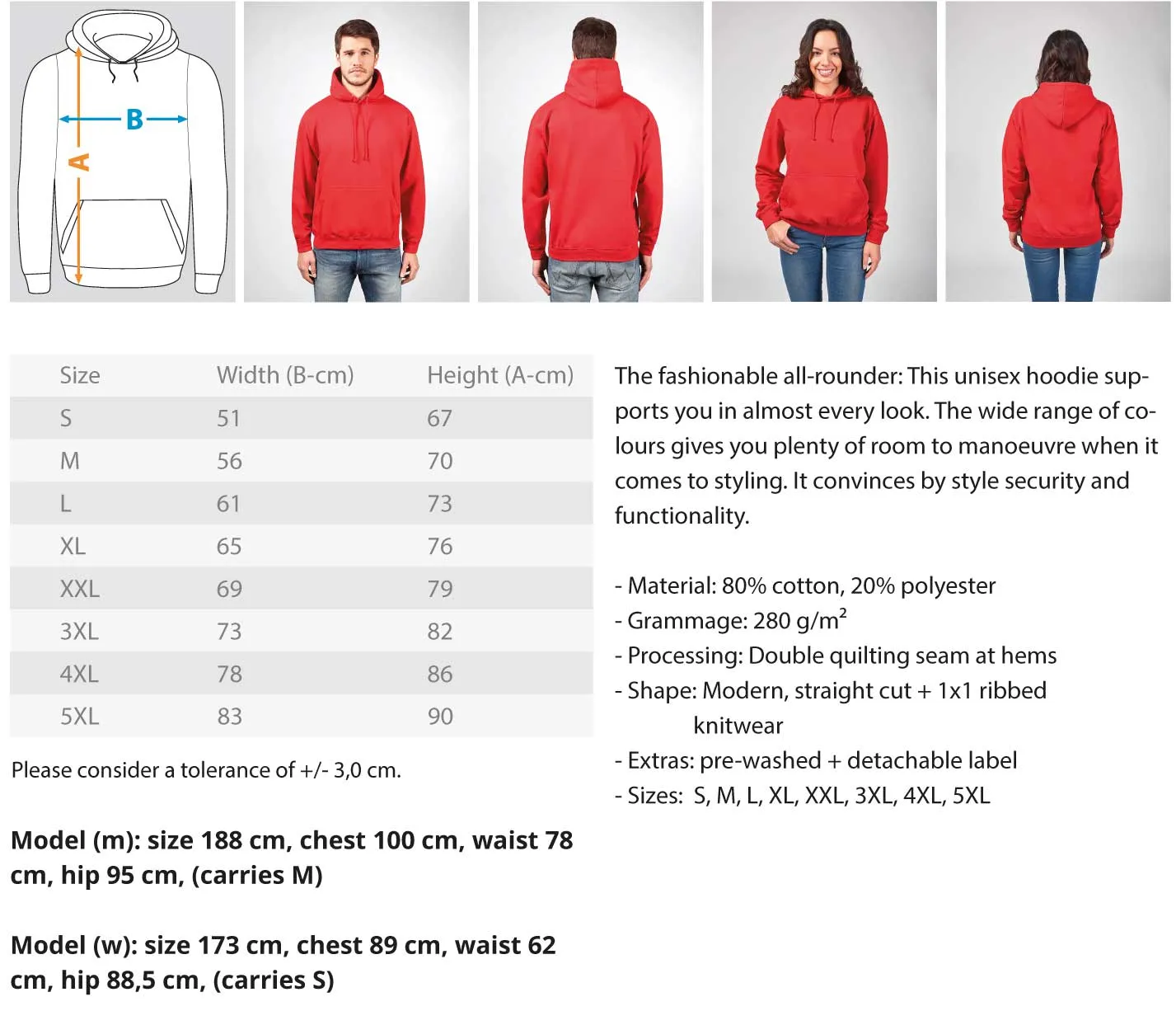 ST!NK - artist Circus Alley - Back Print Hoodie